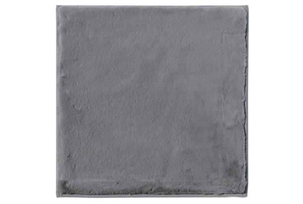 Kúpeľňová predložka Králik 50x50 cm, tmavo šedá