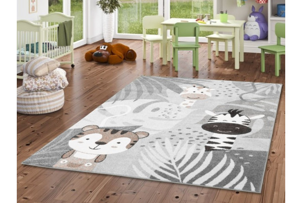 Detský koberec Diamond 120x170 cm, motív zvieratá