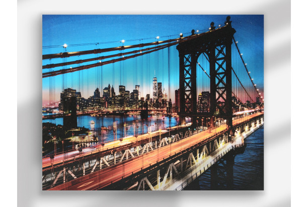 Obraz na plátne Brooklyn Bridge, 40x50 cm