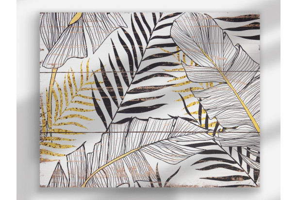 Obraz na plátne Exotické tropické listy, 40x50 cm