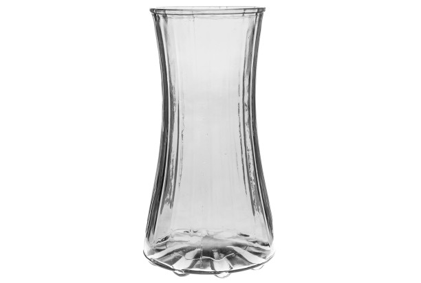 Sklenená váza Nigella 23,5 cm, číra
