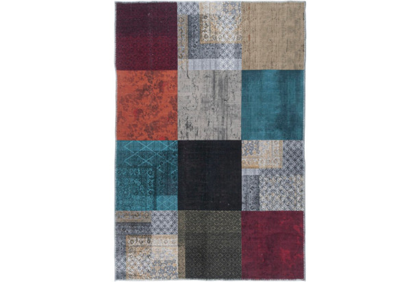 Koberec Edessa 80x150 cm, farebný vintage patchwork