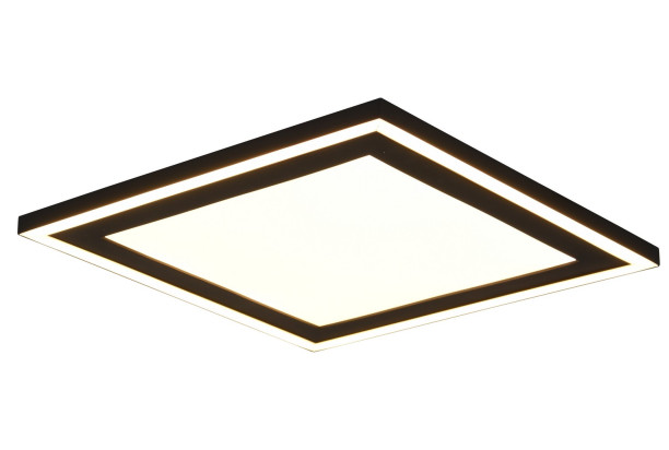 Stropné/nástenné LED osvetlenie Carus 33x33 cm, čierne