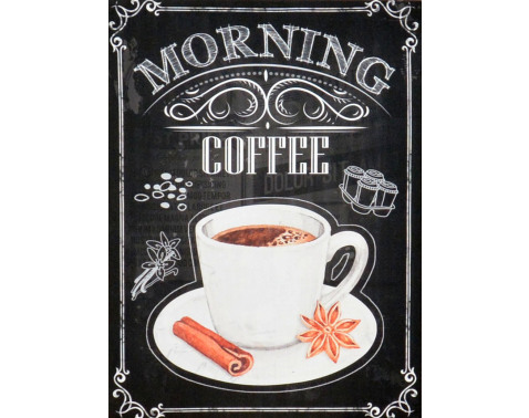 Obraz na plátne Morning Coffee, 30x40 cm%