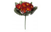 Umelá kvetina Petrklíč 23 cm, červená