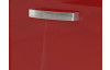 Predný panel na vstavanú kuchynskú umývačku Rose ZM, šírka 71 cm, červený lesk