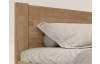 Rohová posteľ so zástenou vpravo Fava P 180x200 cm, prírodný buk