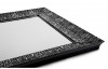 Nástenné zrkadlo Trend 55x160 cm, čierne