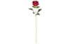 Umelý kvet Ruža 76 cm, ružová