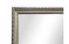 Stojace zrkadlo Lisa 34x160 cm, strieborné, ornamenty