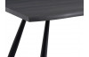 Jedálenský stôl Alfred 160x90 cm, tmavo šedý dub