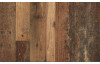 Rozkladací jedálenský stôl Manhattan 160x90 cm, vintage optika dreva