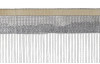 Šnúrkový záves/záclona Hammer 90x245 cm, strieborná