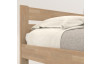 Skrátená posteľ Mystic 90x190 cm, prírodný buk