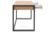 Písací stôl so zásuvkami Denver, dub artisan/antracit