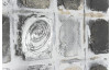 Ručne maľovaný obraz Dlaždice 100x100 cm, 3D štruktúra