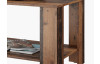 Konferenčný stolík Alexander, vintage optika dreva