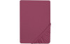 Napínacie prestieradlo Jersey Castell 140x200 cm, fialové