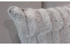 Dekoračný vankúš FOX 45x45 cm, šedo-bílý