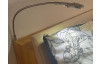 Set 2 ks polohovacia lampička k posteli LED-Flex, chrom
