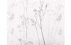 Dekoračný vankúš Lúčne kvety 45x45 cm, krémový