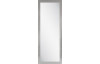 Nástenné zrkadlo Glamour 40x120 cm, strieborná štruktúra