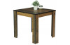 Jedálenský stôl Erika 80x80 cm, vintage optika dreva