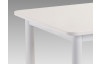 Jedálenský stôl Anke 110x70 cm, biely lesk