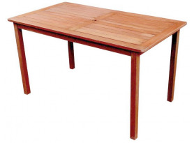 Zahradný stôl Malay 150x90 cm, tropické drevo