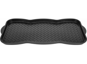 Odkvapkávač na topánky 73x38 cm, čierny