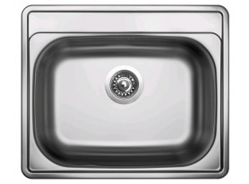Nerezový drez Sinks Comfort 600 V, matný