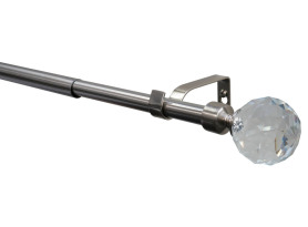 Garnyža Astra 200-350 cm, ušľachtilá oceľ/sklo
