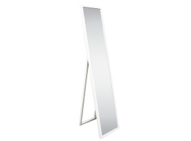 Stojacie zrkadlo Esra 30x150 cm, biele