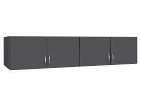 Skriňový nástavec Case, 181 cm, tmavo šedý