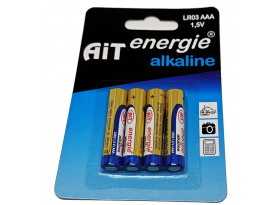 Tužková batéria (4 ks) Alkaline LRO3 AAA