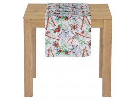 Vianočný behúň na stôl Perníčky a škorica, 150x40 cm
