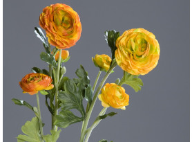 Umelý kvet Iskerník, oranžovo-žltá