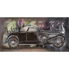 Kovový obraz na stenu Auto veterán 80x40 cm, vintage