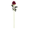 Umelý kvet Ruža 76 cm, fialová