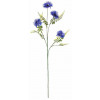Umelá kvetina Chrpa 65 cm, modrá