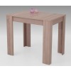 Jedálenský stôl Eva, 90x60 cm, dub sonoma, rozkladací