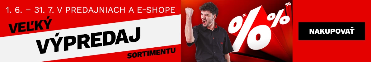 Výprodej 1.6. - 31.7.2025