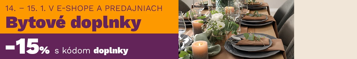 15 % na bytové doplňky 14-15-1-2026