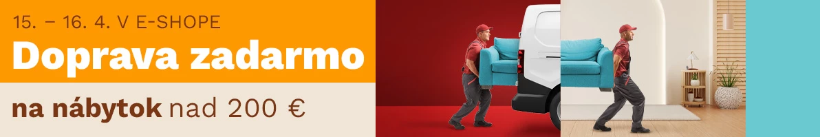 DOPRAVA ZDARMA nad 200€ 15-16-4-2026