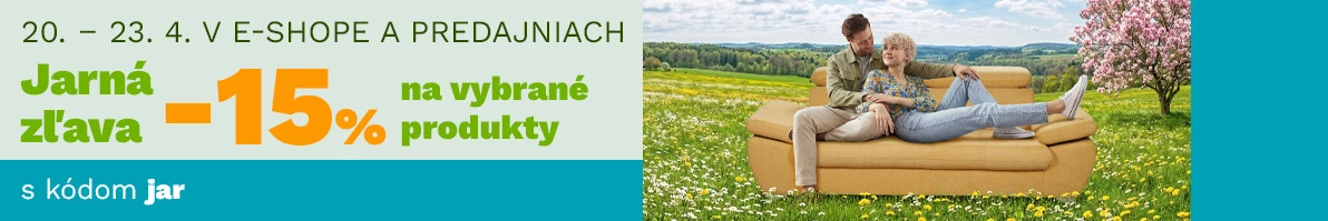 Jarní sleva 15 % 20-23-4-2026