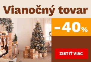 40 % na veškeré vánoční zboží 1.-14.12.2025