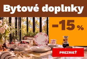 15 % na bytové doplňky 2-4-10-2026