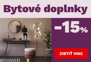 15 % na bytové doplňky 4.-6.7.2025