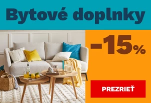 15 % na bytové doplňky 5-10-5-2025