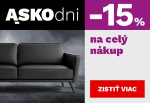 ASKO dny 15% na vše 8-9-12-2025